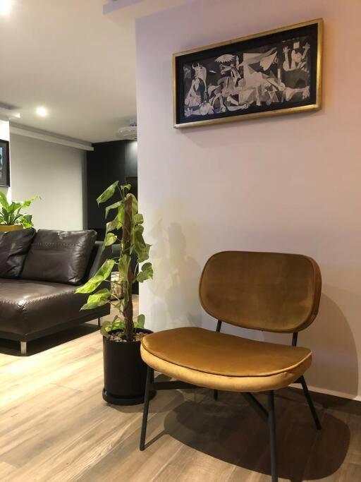 Black Loft. Moderno Y Nuevo, Super Ubicado. Kota Meksiko Bagian luar foto