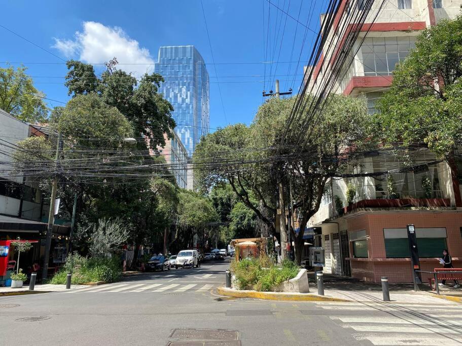 Black Loft. Moderno Y Nuevo, Super Ubicado. Kota Meksiko Bagian luar foto