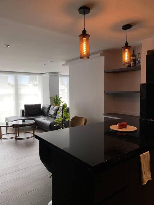 Black Loft. Moderno Y Nuevo, Super Ubicado. Kota Meksiko Bagian luar foto