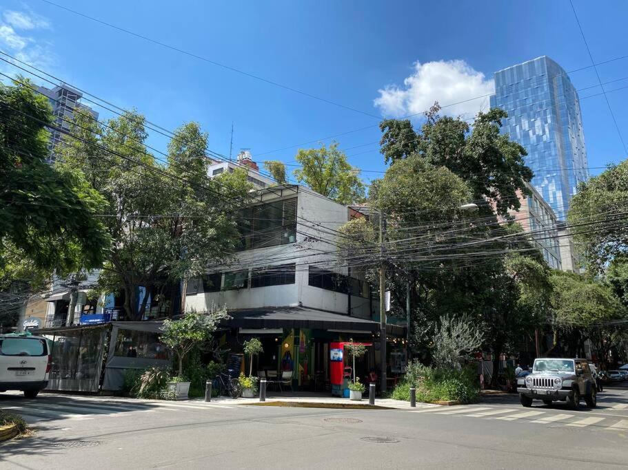 Black Loft. Moderno Y Nuevo, Super Ubicado. Kota Meksiko Bagian luar foto